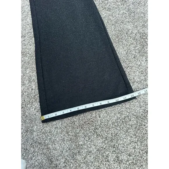 Torrid Flare Metallic Glitter Black Stretch Lurex High Rise Pull-on Pants 3X - Picture 8 of 11